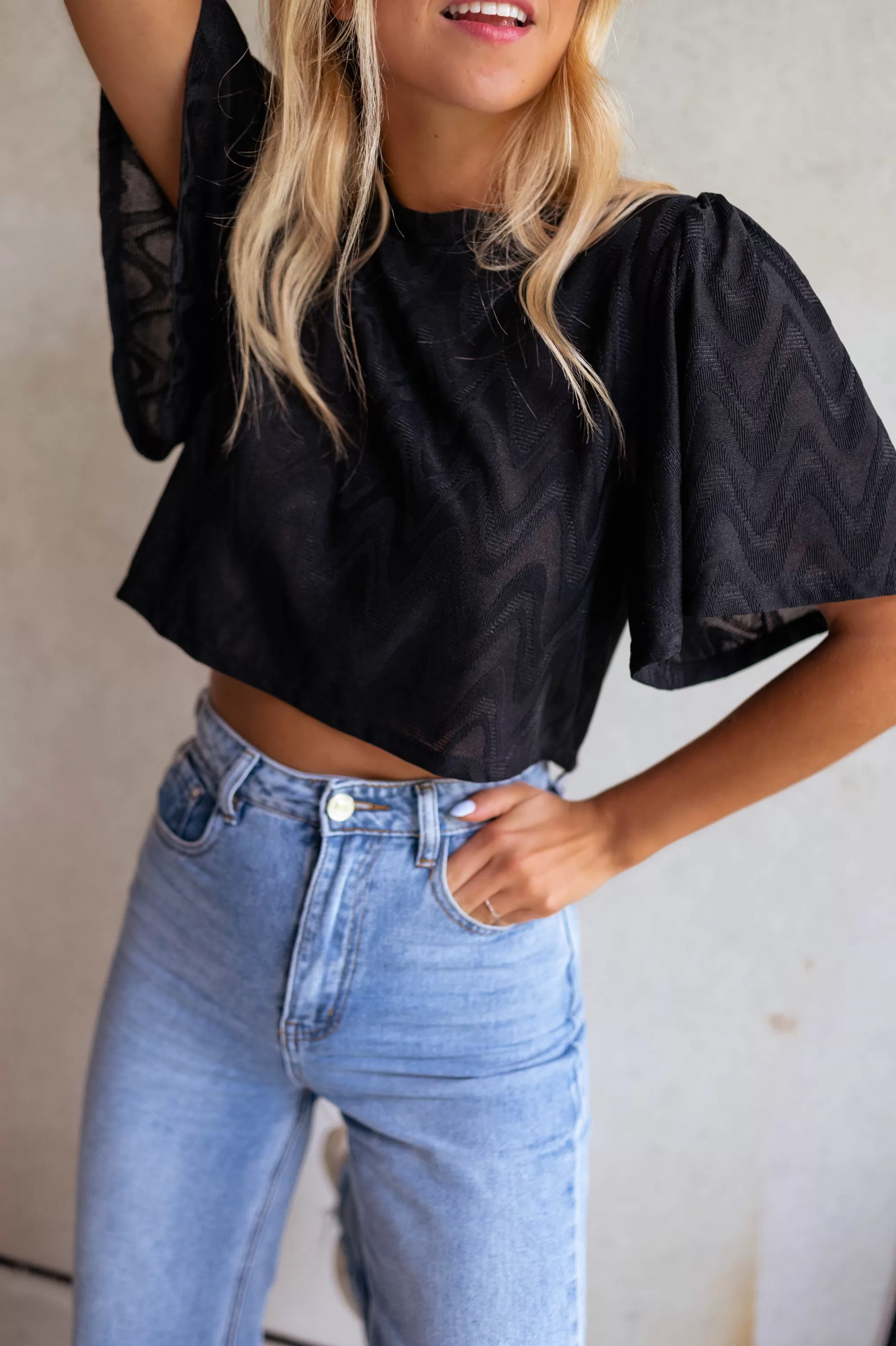 Axella Blouse Black - Creation | Blouse Black Embroidered | Ready To-Porter Online | -Easy Clothes Hot