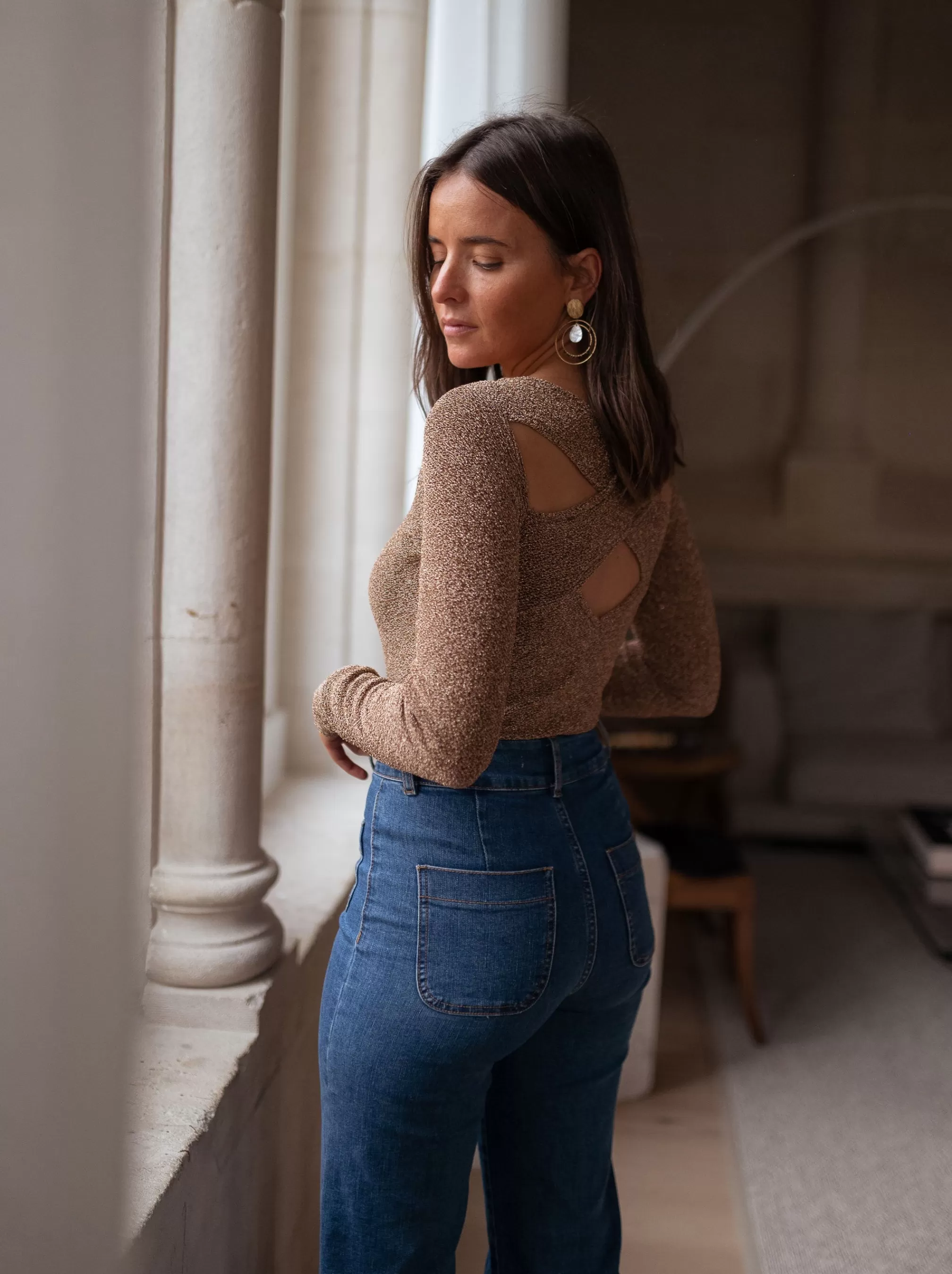 bodysuit_lili_creation__golden_glittery_75695-2.webp Bodysuit Lili CREATION - -Easy Clothes New