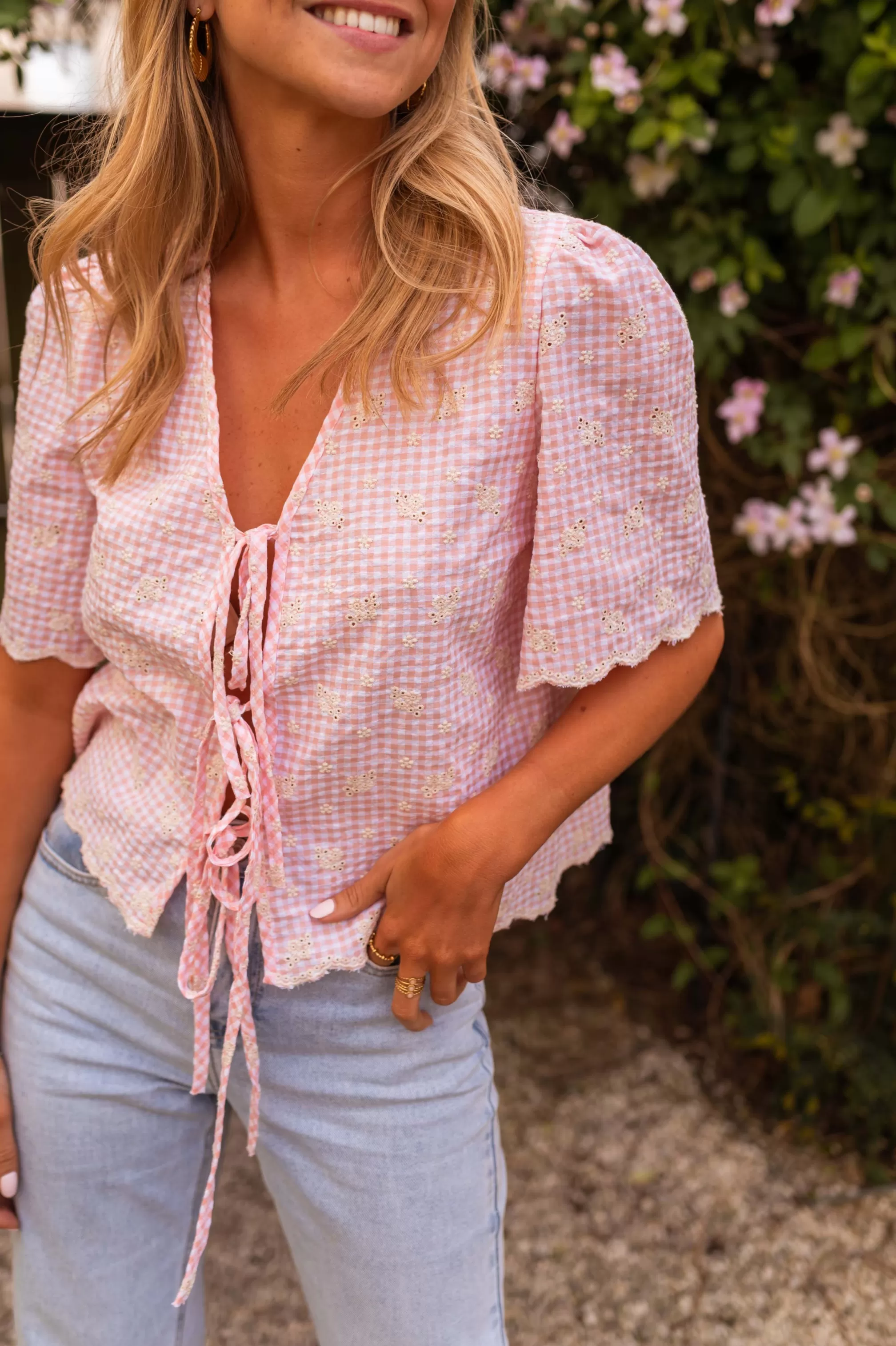 Charlotte Blouse - -Easy Clothes Cheap