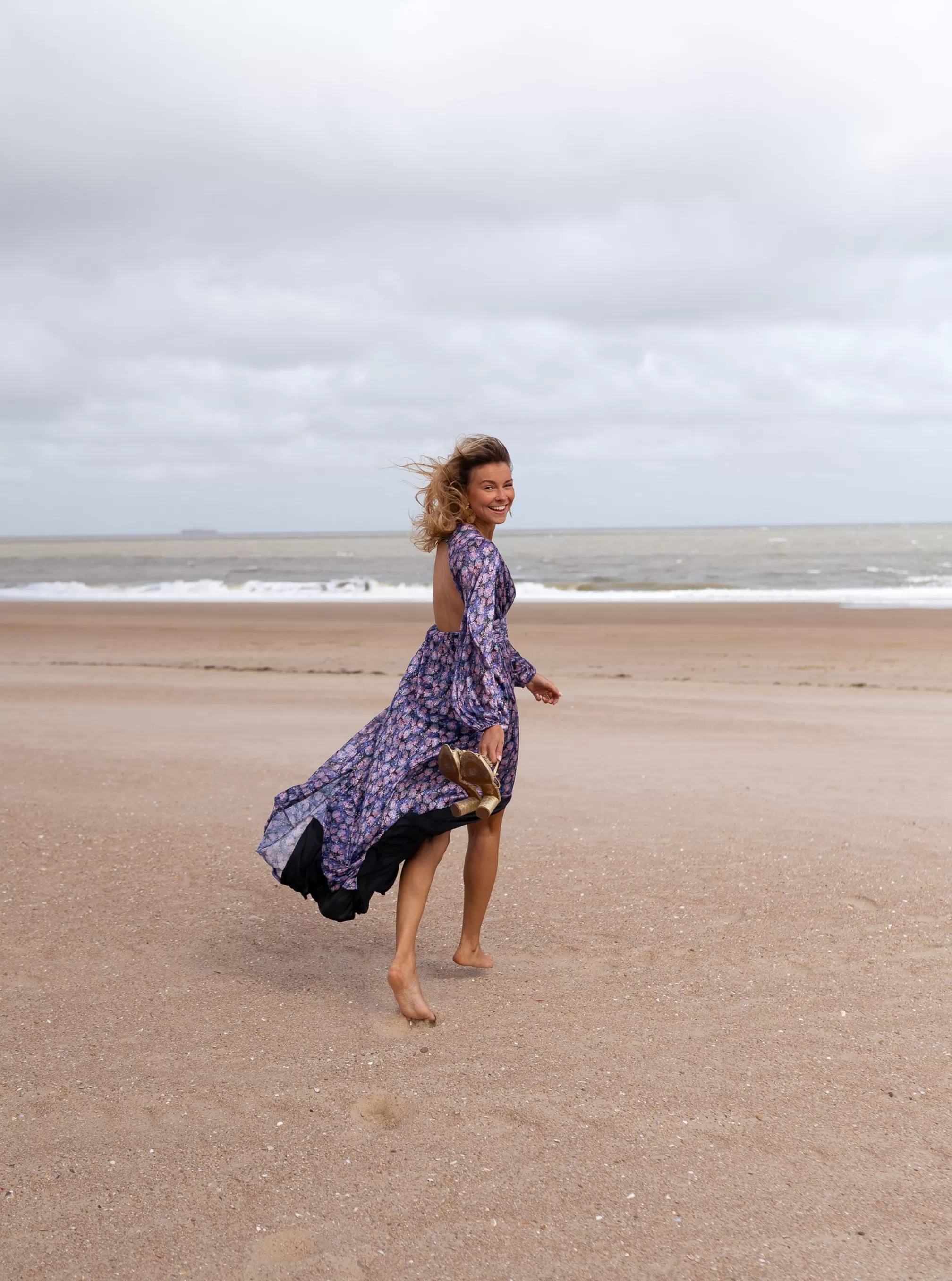 Dress Long -to -flower Imane - Creation | Long Dresscocktail | Ready To-Porter Online | -Easy Clothes Best Sale