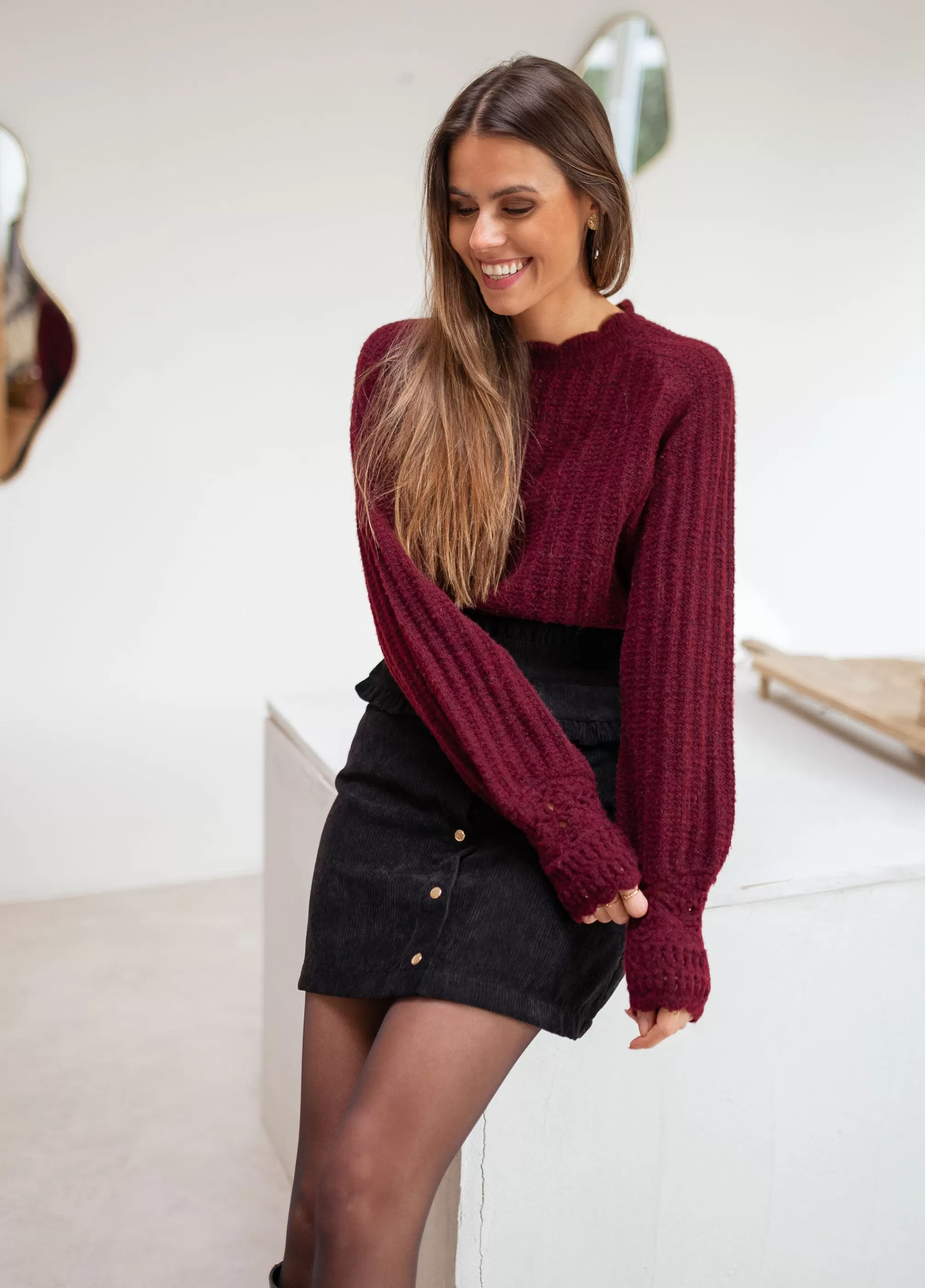 lando_skirt__black_80837-2.webp Lando Skirt - -Easy Clothes Outlet