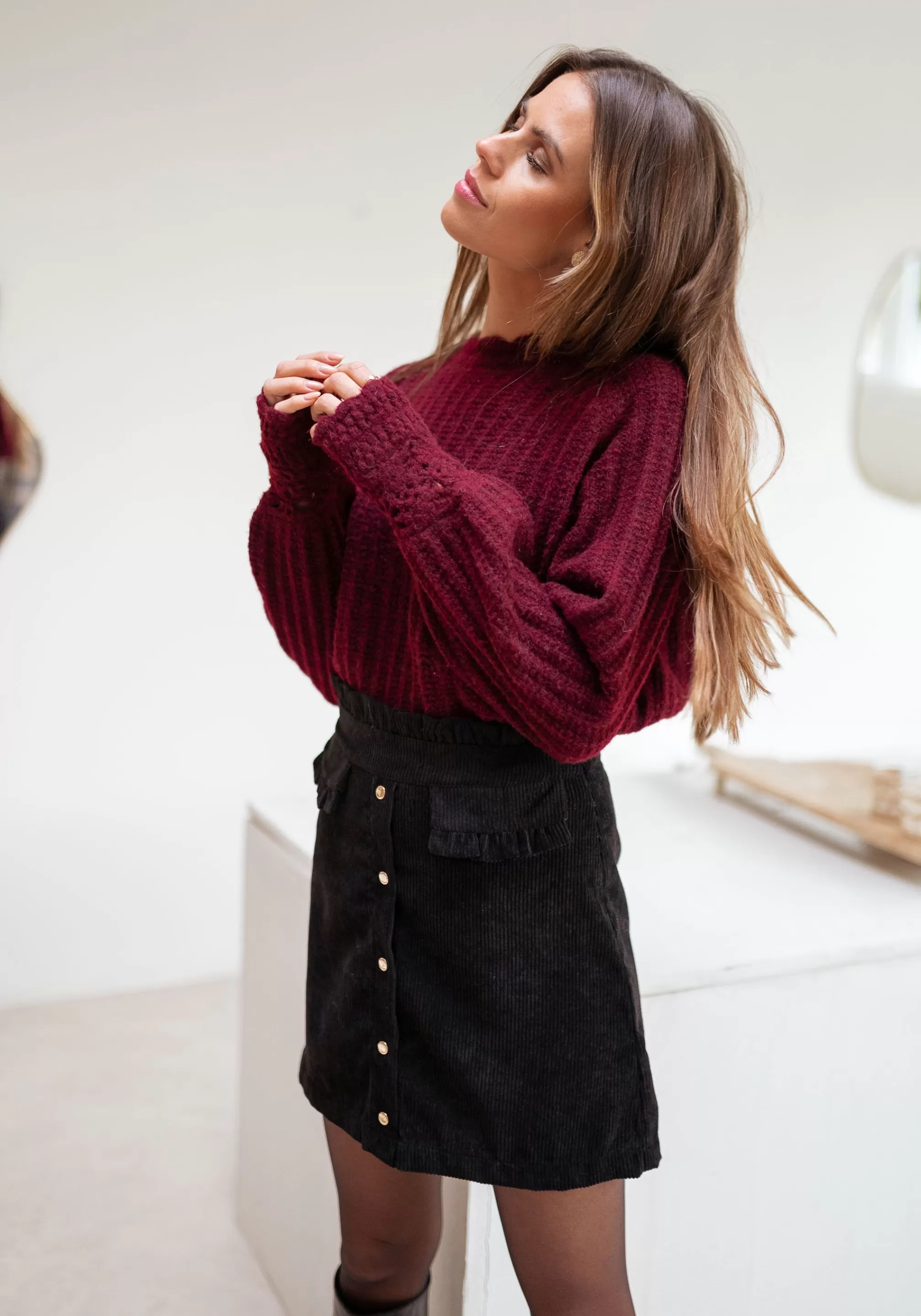 lando_skirt__black_80840-2.webp Lando Skirt - -Easy Clothes Outlet