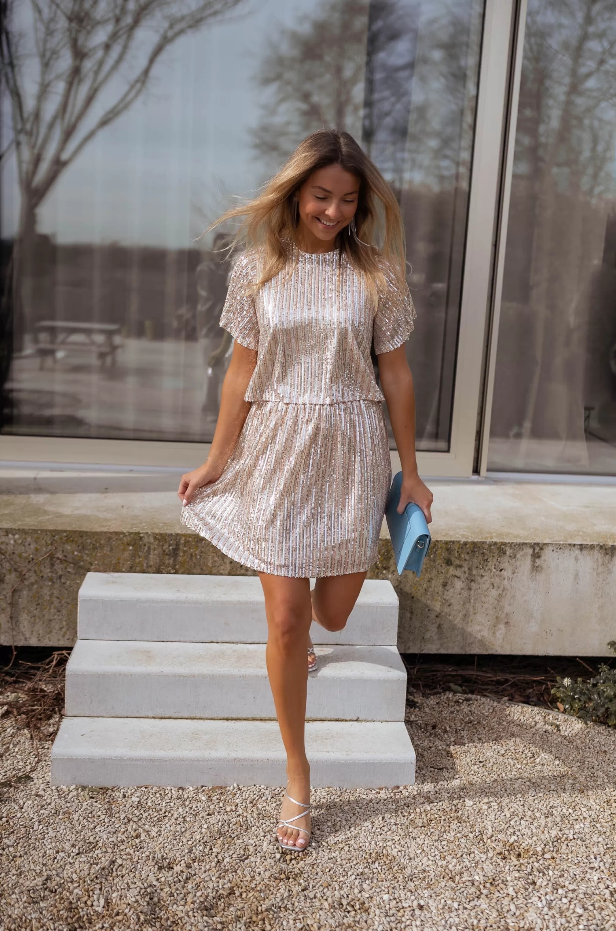 Martine Skirt Glittery - Creation | Skirt With Sequins | Ready To-Porter Online | -Easy Clothes Clearance