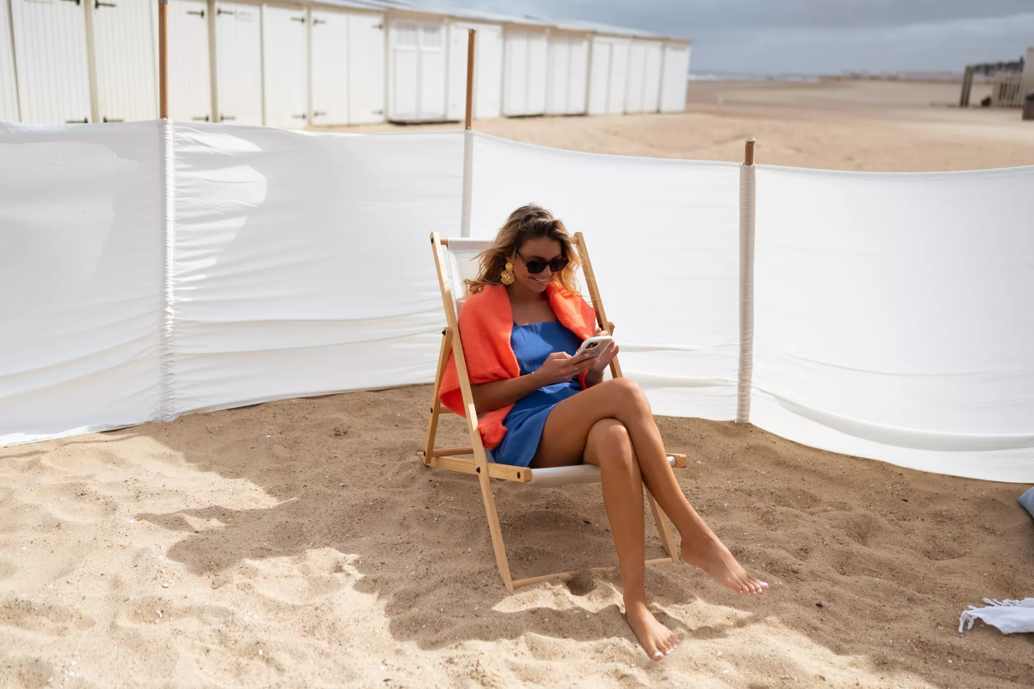 Robe Alessia Bleue | Robe Courte Dos Ouvert | Prêt-à-porter En Ligne | -Easy Clothes Best Sale