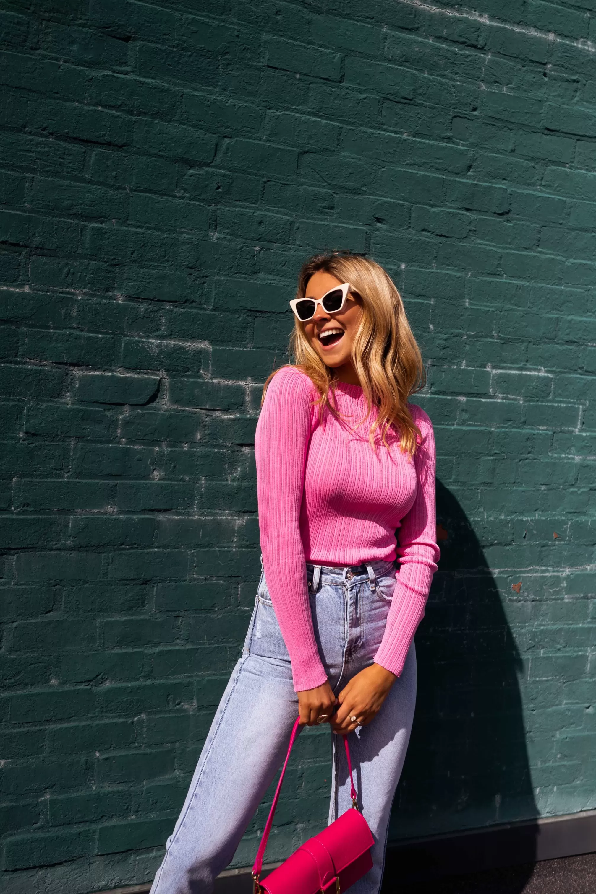 Sweater Lucy Pink In Meshfine | Sweater Pleated Material | Ready To-Porter Online | -Easy Clothes Discount