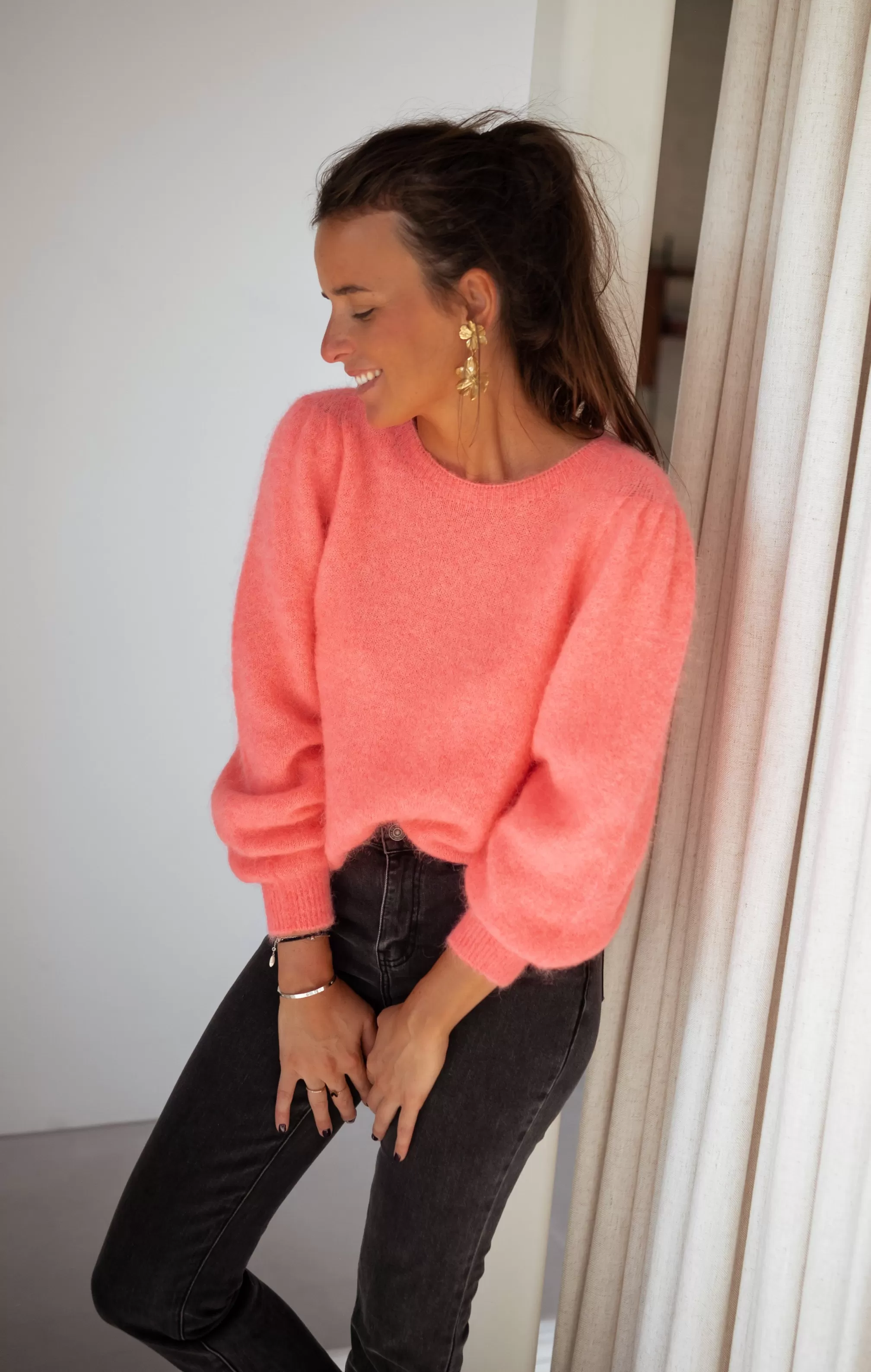 Sweater Sofia Coral - -Easy Clothes Outlet