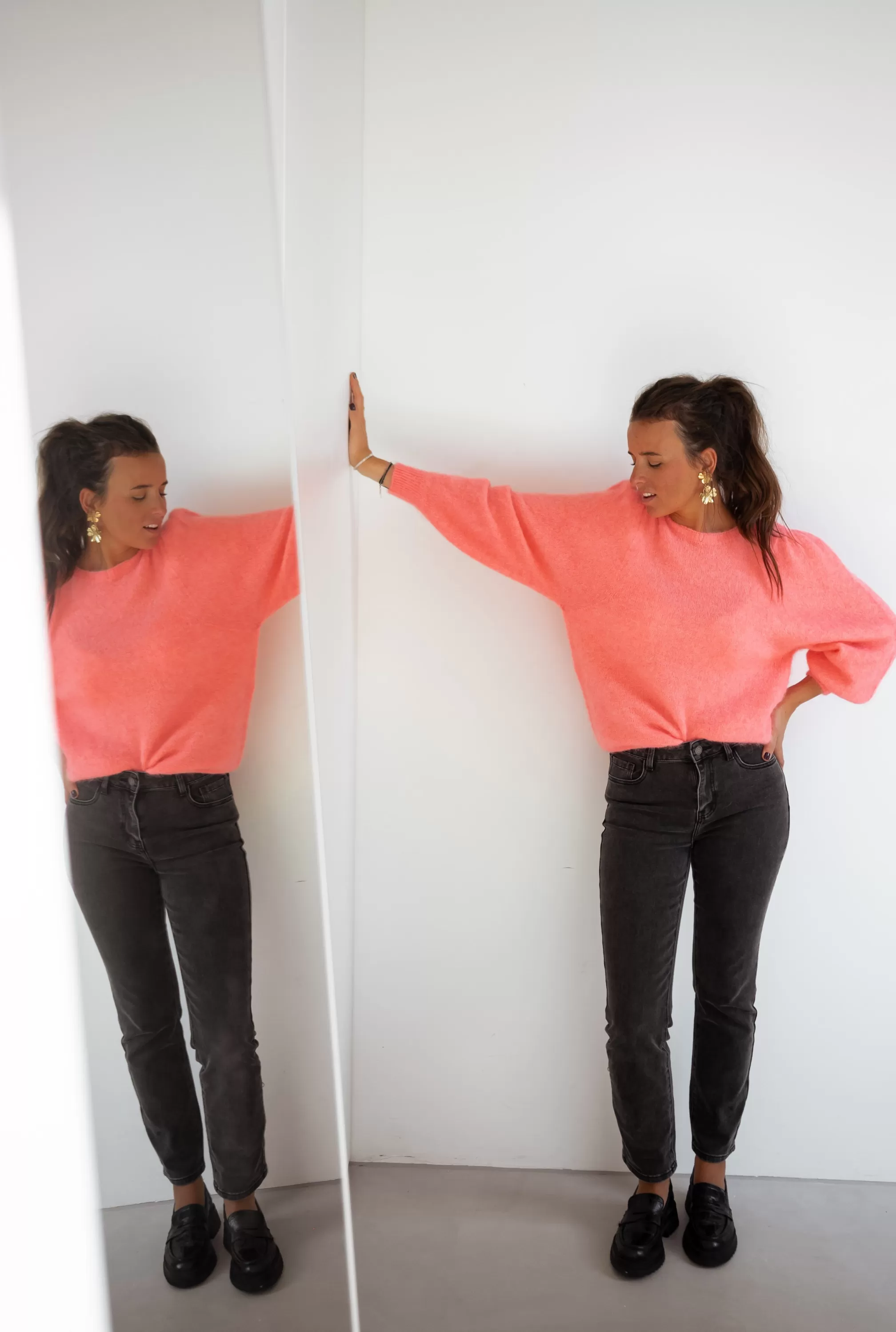 Sweater Sofia Coral - -Easy Clothes Outlet