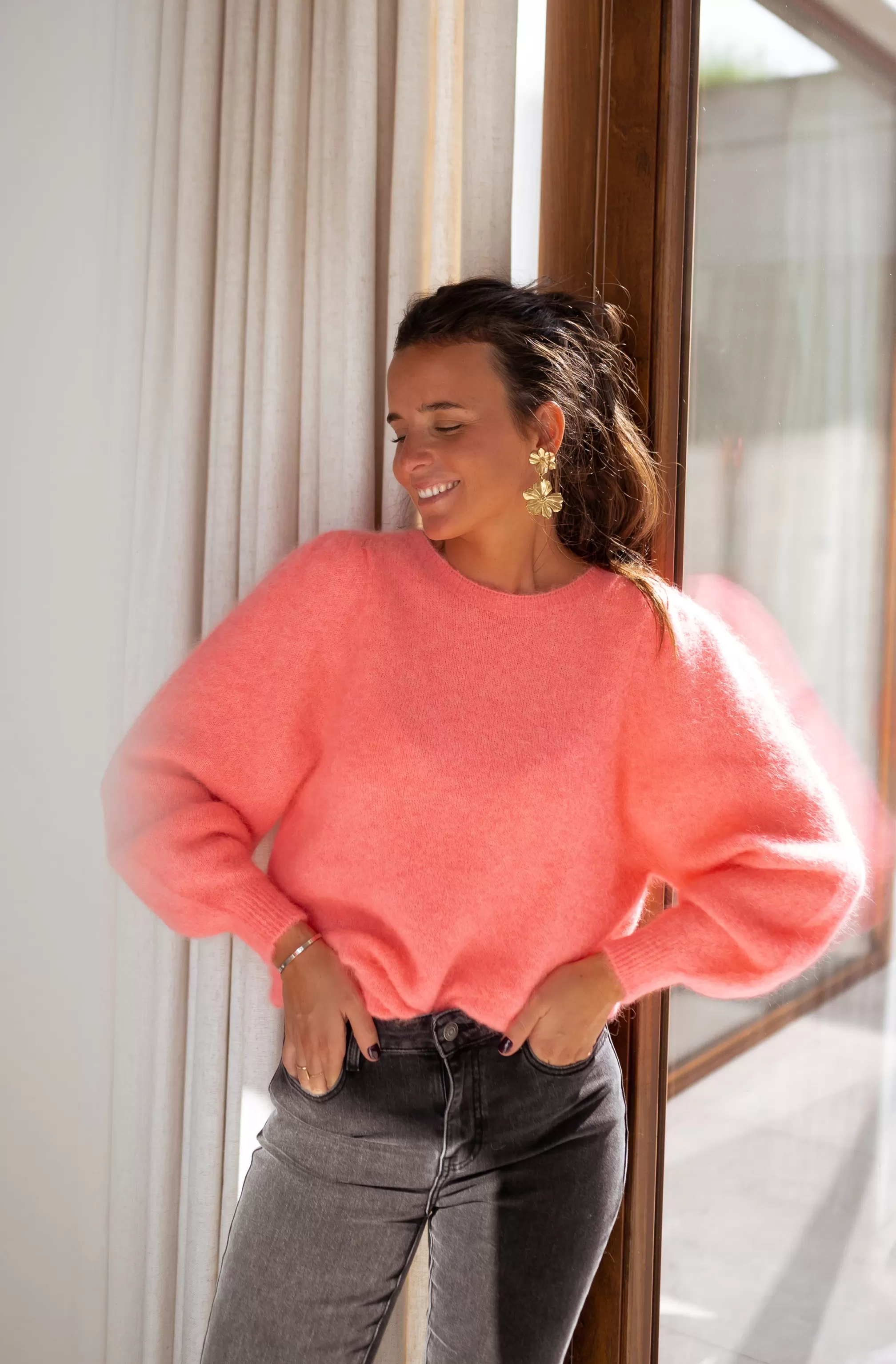 Sweater Sofia Coral - -Easy Clothes Outlet