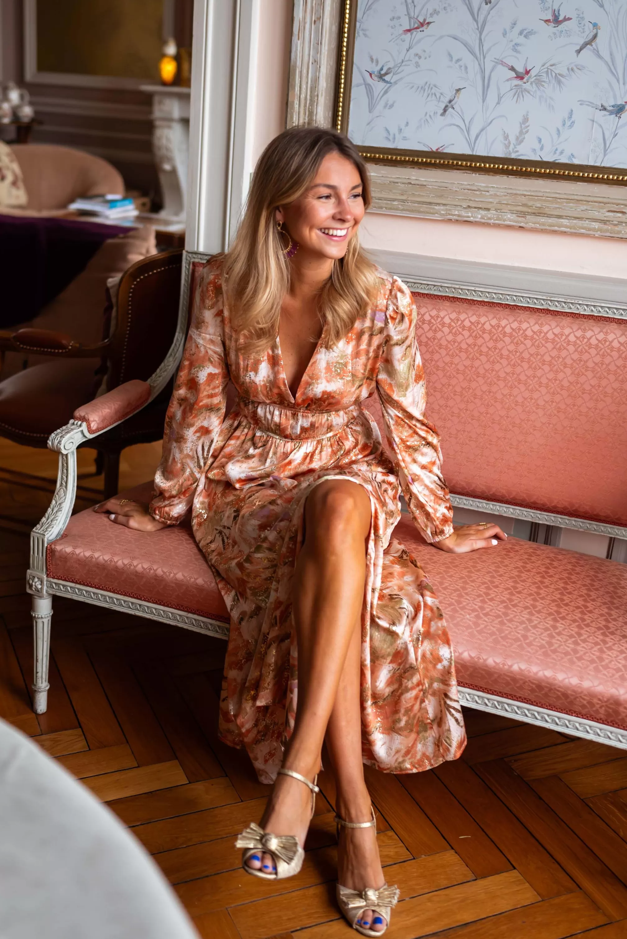 sylva_dress__orange_amp_khaki__trendy_73918-2.webp Sylva Dress - -Easy Clothes Flash Sale