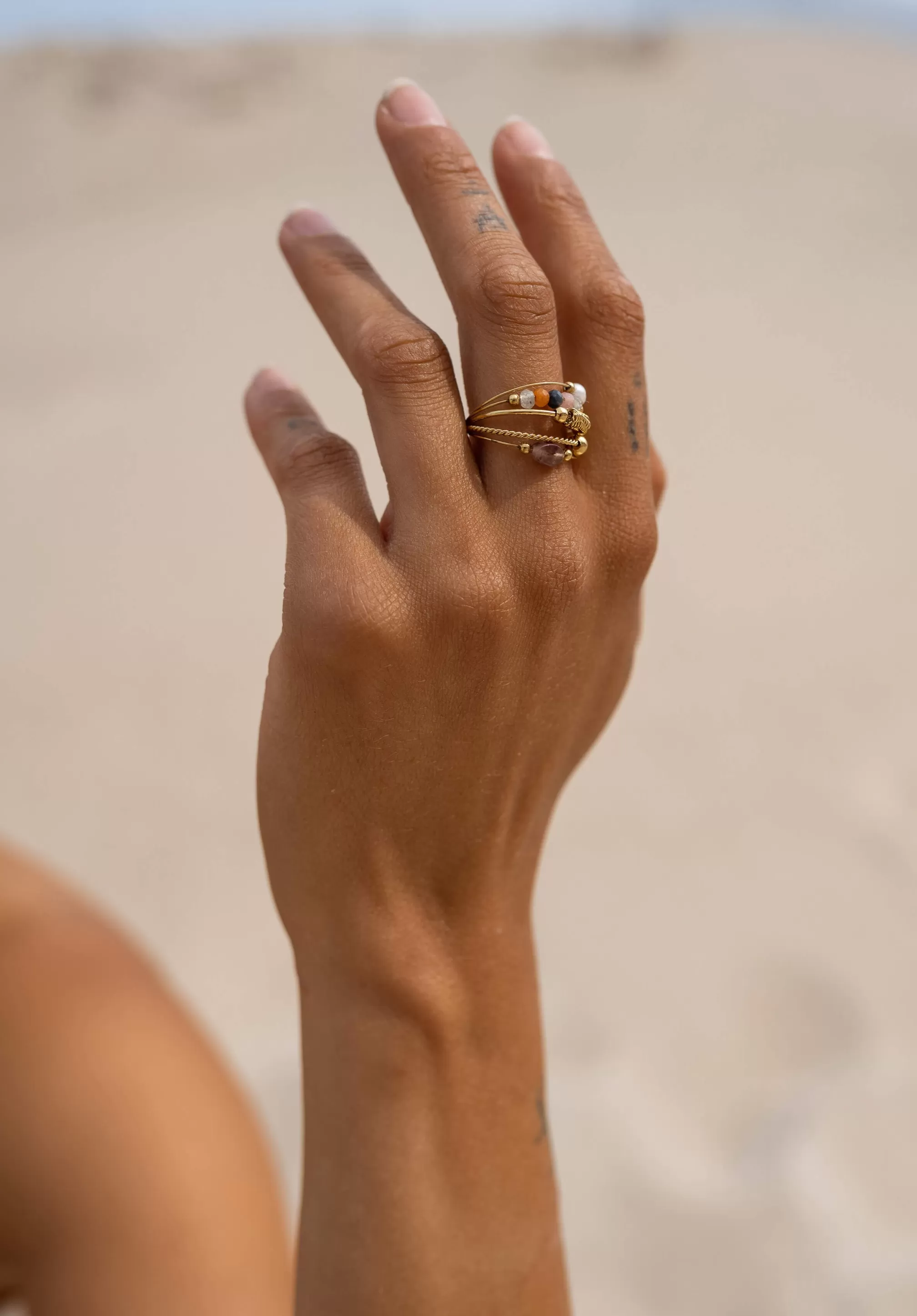 Toyo Ring Golden - -Easy Clothes Flash Sale