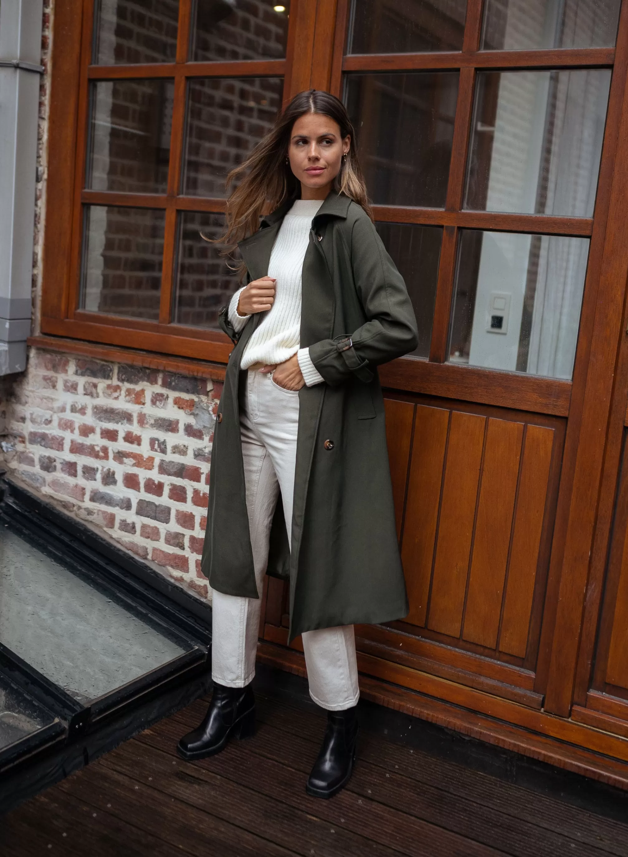 trench_charline__green_85556-3.webp Trench Charline - -Easy Clothes Cheap