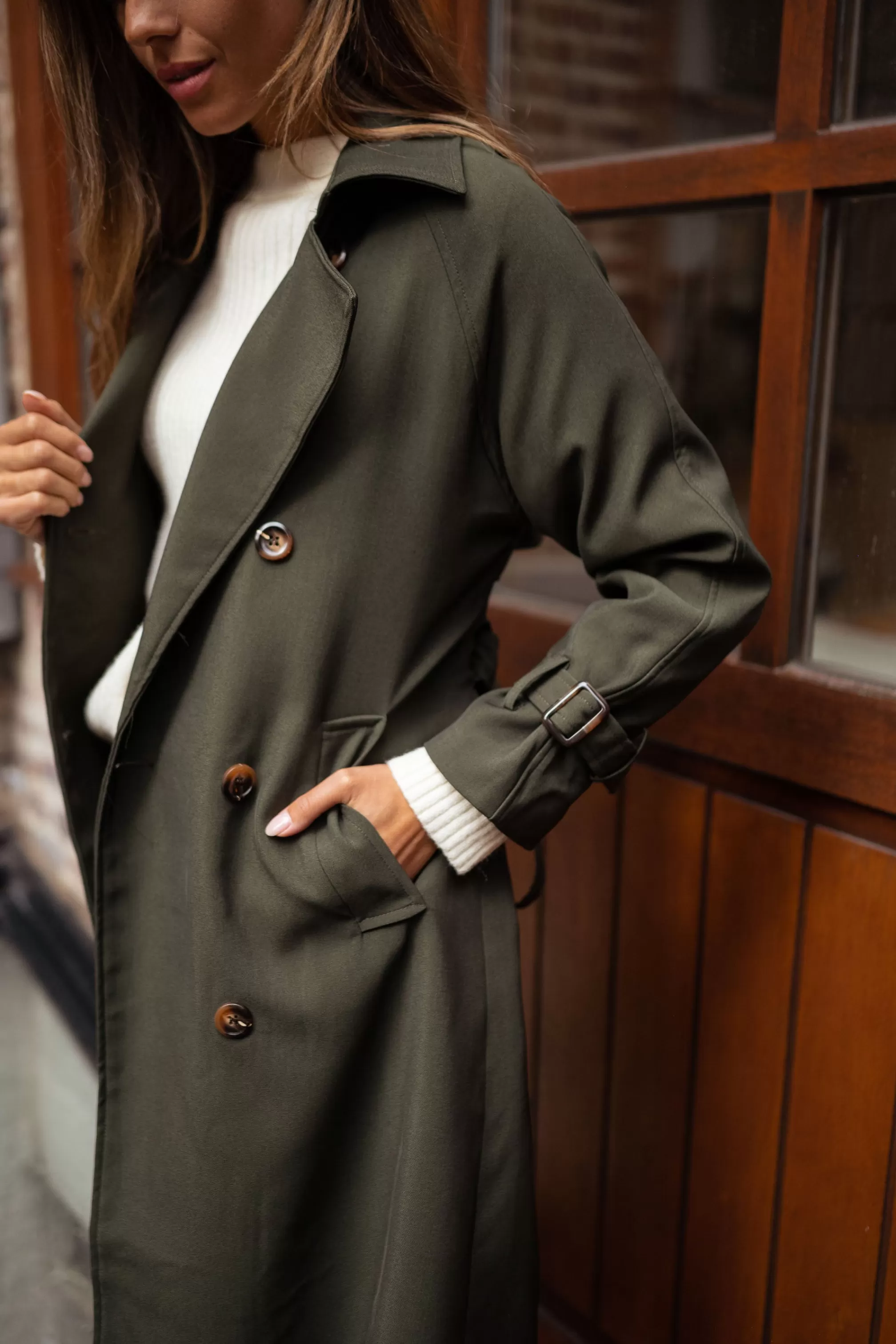 trench_charline__green_85569-3.webp Trench Charline - -Easy Clothes Cheap