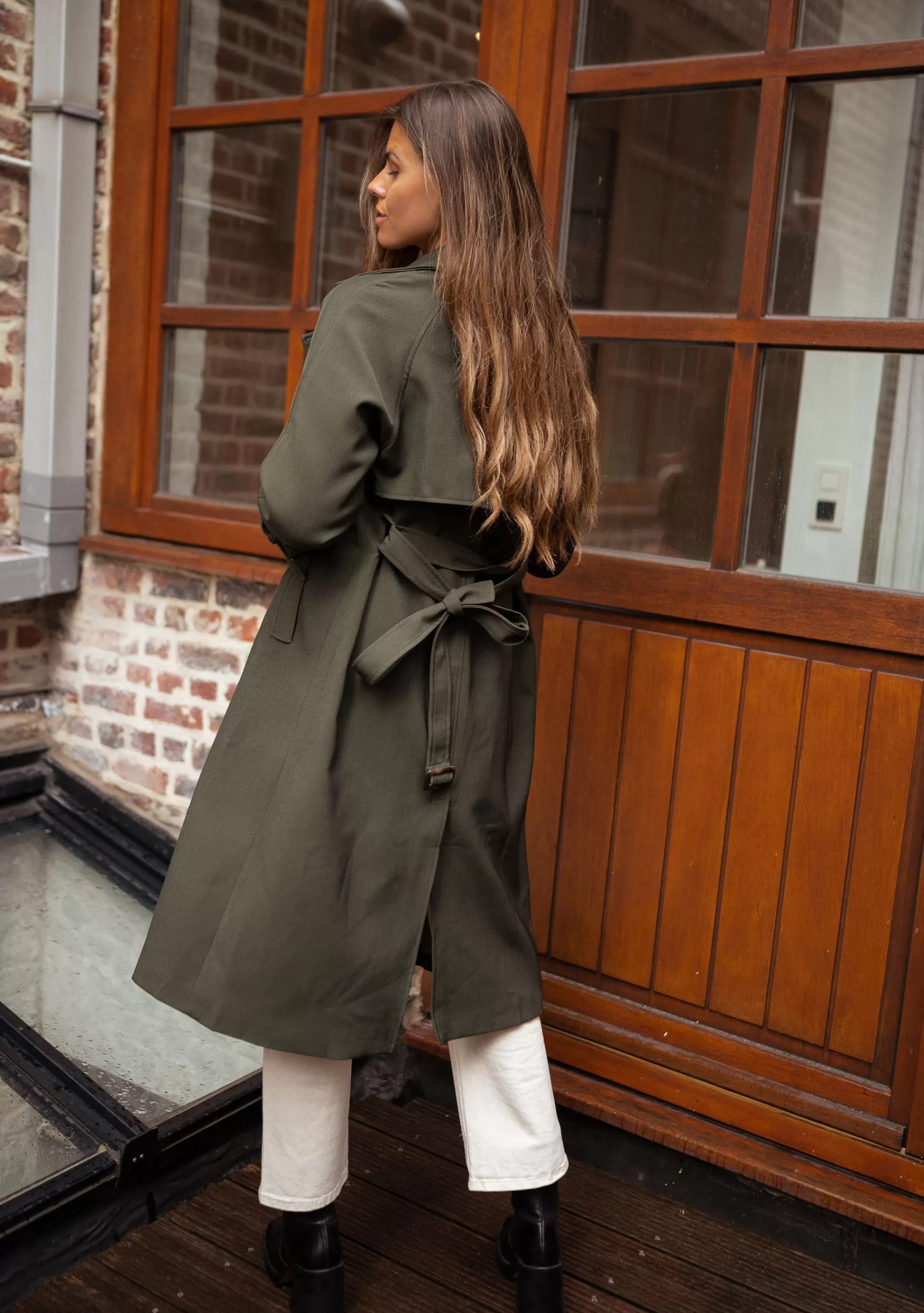 trench_charline__green_85579-2.webp Trench Charline - -Easy Clothes Cheap