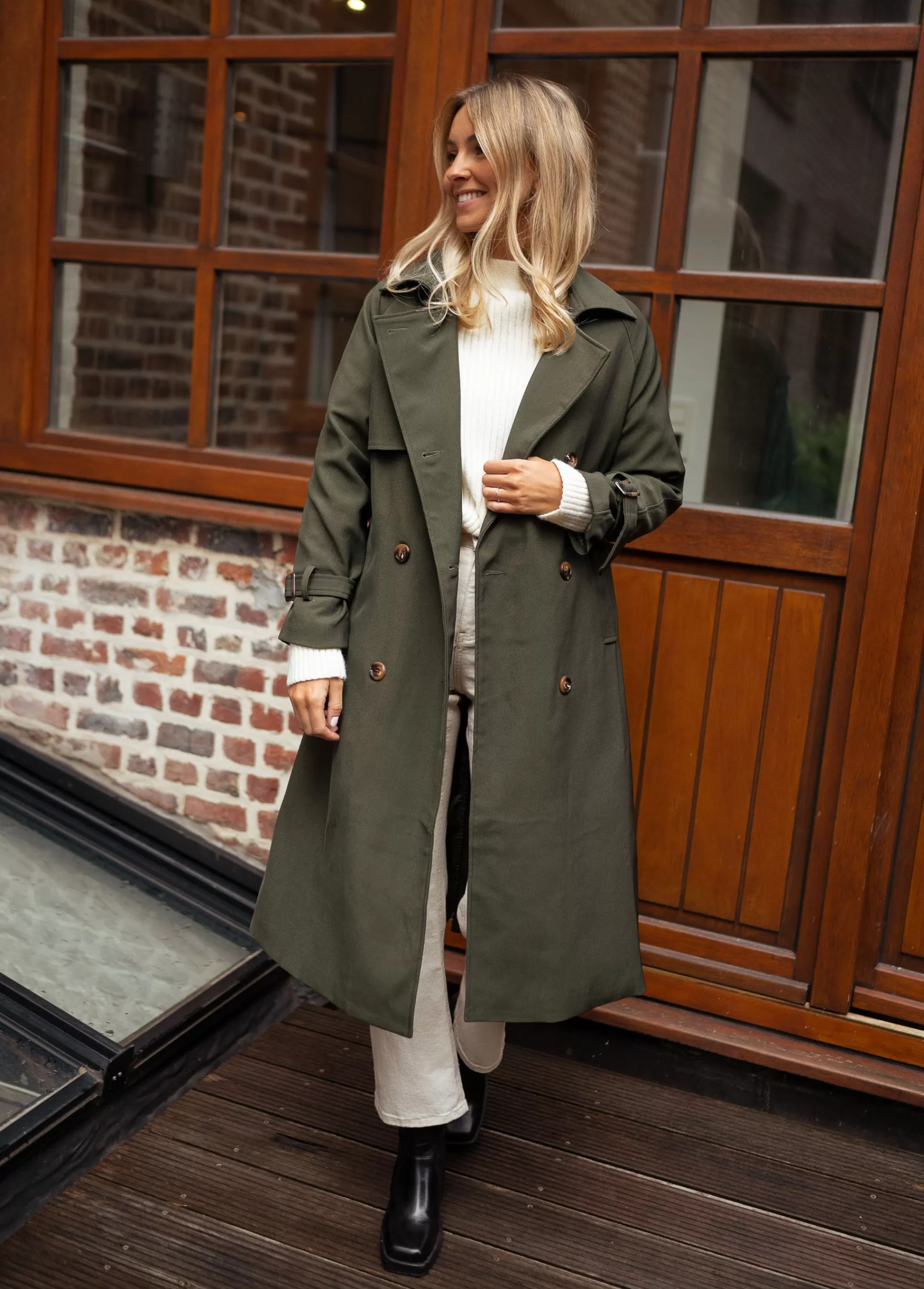 trench_charline__green_85585-2.webp Trench Charline - -Easy Clothes Cheap